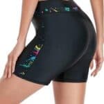 RELLECIGA Womens High Waisted Board Shorts Swimwear