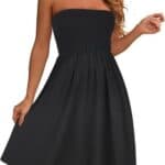 Summer Dresses for Women Strapless Off Shoulder