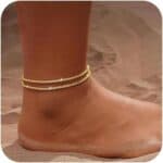Gold/Silver Ankle Bracelets for Women