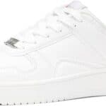 LUCKY STEP Women Fashion Sparkle Rhinestone Sneakers