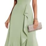 BeryLove Women Formal Party Dress Flutter Short