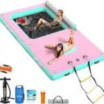 10/8ft Inflatable Floating Dock