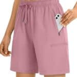 onlypuff Womens Hiking Cargo Shorts Quick Dry