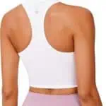 PINSPARK Sports Bra Longline Racerback Tank Tops