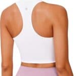 PINSPARK Sports Bra Longline Racerback Tank Tops
