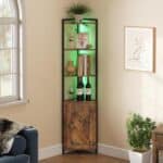 Lifewit Corner Shelf with LED