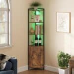 Lifewit Corner Shelf with LED