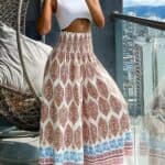 Style 10 Womens Boho Vintage Floral Print