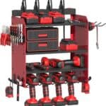 Power Tool Organizer Wall Mount with Charging