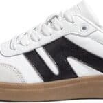 LUCKY STEP Women Classic Retro Gum Sole