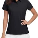 MAGCOMSEN Womens Golf Polo Shirts Sun Protection