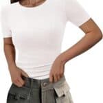 PRETTYGARDEN Women 2026 Summer Crew Neck Short