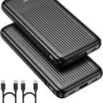 2Pack 10000mAh Power Bank Fast Charging
