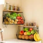 Goovilla 2Set Wire Fruit Basket Metal