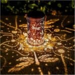 Dragonfly Solar Lanterns Outdoor Waterproof Hanging Solar