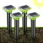 SolarPowered Animal Ground Stakes 4 Pack