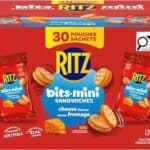 RITZ BITS Sandwiches Cheese Flavoured Crackers