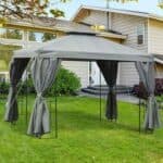 Outsunny 10 x 10 Patio Gazebo Outdoor