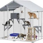 PawHut 77 H Walkin Catio Outdoor Cat