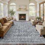 7×9 Area Rug Living Room Washable Large