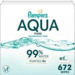 Pampers Aqua Pure Baby Wipes