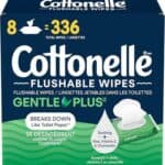Cottonelle GentlePlus Flushable Wet Wipes with Aloe